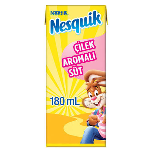 Nestle Nesquik Çilek Aromalı Süt 180 Ml nin resmi