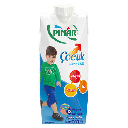 Pınar Çocuk Devam Sütü 500 Ml nin resmi