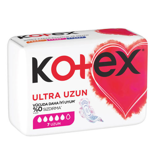 Kotex Ultra Hijyenik Ped Uzun 7 Ped nin resmi