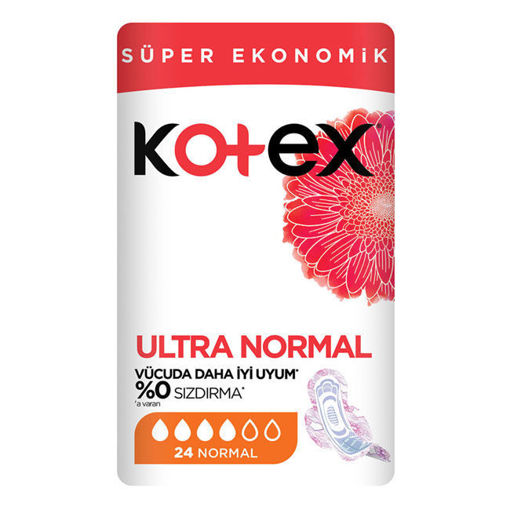 Kotex Ultra Süper Ekonomik Ped Normal 24 Lü nin resmi