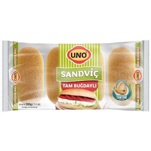 Uno Tam Buğdayli Sandviç Yatay 280 Gr nin resmi
