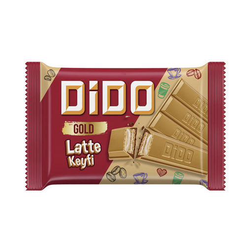 Ülker Dido Altın Kare Latte Keyfi 59Gr nin resmi