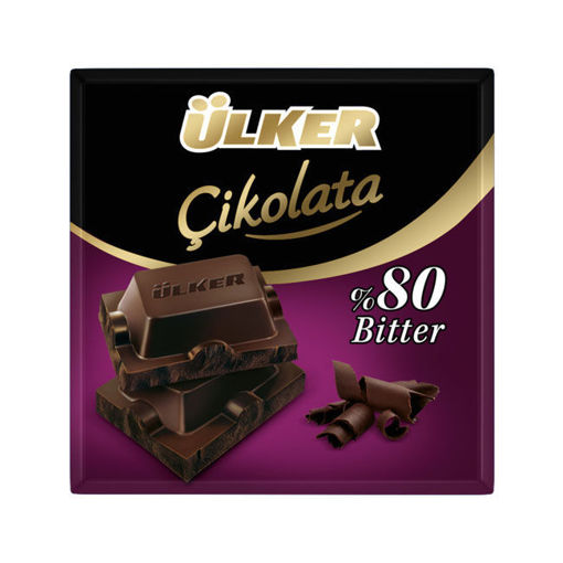 Ülker Bitter %80 Kakao 60gr nin resmi