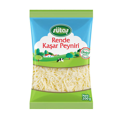 Sütaş Kaşar Peyniri  Rende 200gr nin resmi