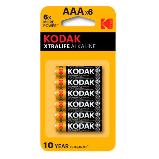 Kodak Xtralife Alkalin İnce Pil Aaa 6lı nin resmi