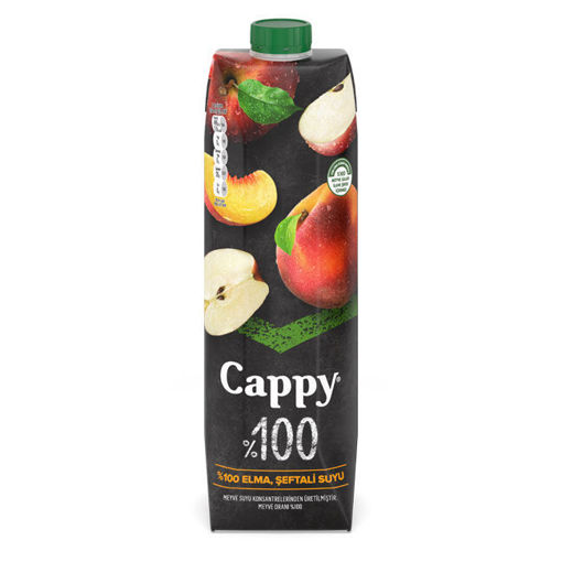 Cappy %100 Meyve Suyu Elma Şeftali 1 Lt nin resmi