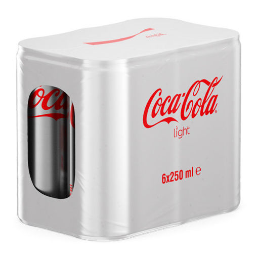 Coca Cola Lıght Kutu 6x250 Ml nin resmi