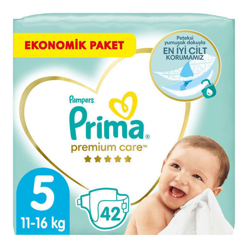 Prima Premium Care Ekonomik Paket 5 Beden Junior 11-16 Kg 42Lı nin resmi