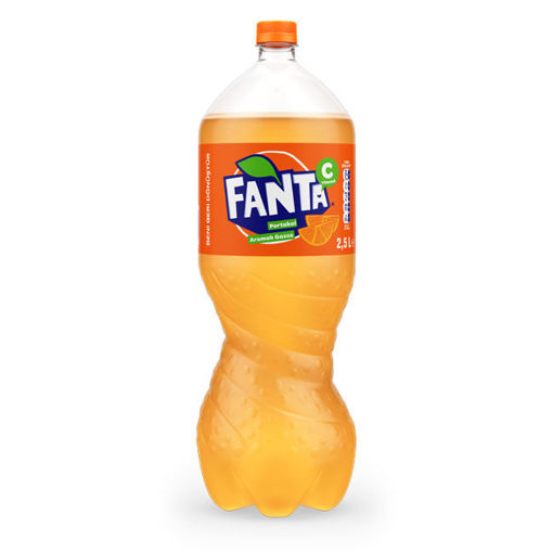 Fanta Portakal Aromalı Gazoz Pet 2,5 L nin resmi