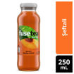 Fuse Tea Şeftali Aromalı Soğuk Çay Cam Şişe 250 ML nin resmi