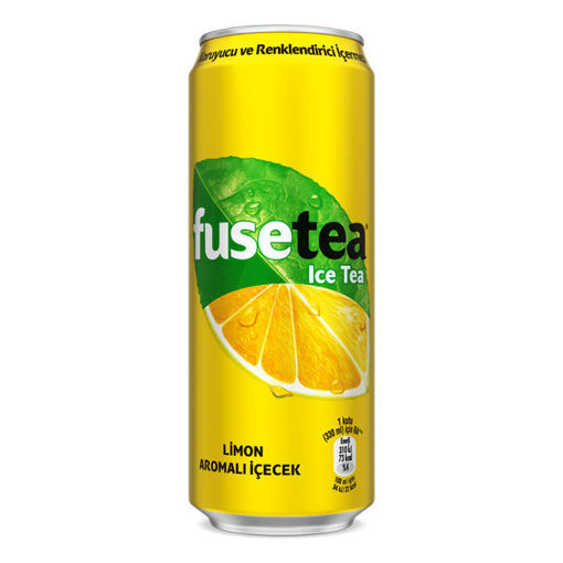 Fuse Tea Soğuk Çay Limon Aromalı İçecek Kutu 330 Ml nin resmi
