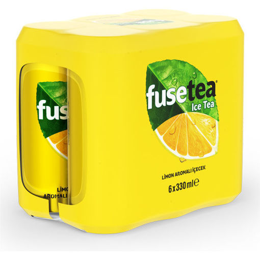 Fuse Tea Soğuk Çay Limon Aromalı İçecek 6X330 Ml Kutu nin resmi
