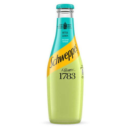 Schweppes Bitter Limon Aromalı Gazlı İçecek Cam 250 Ml nin resmi