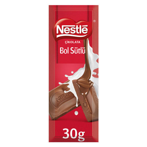 Nestle Classic Bol Sütlü Çikolata Baton 30 gr nin resmi