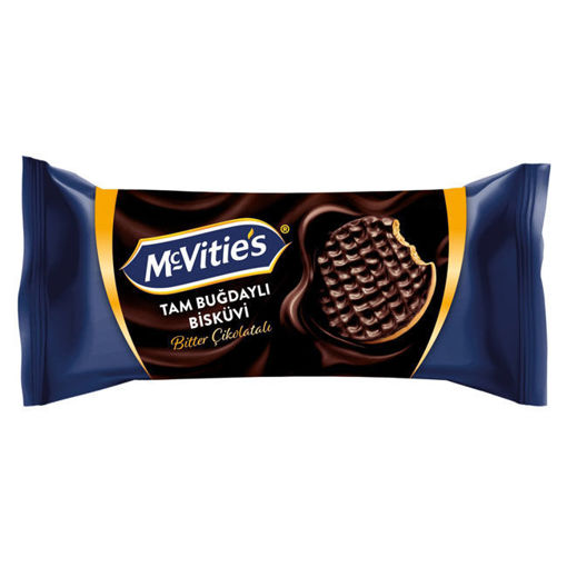 Mcvities Bitter Çikolata Kaplamalı Bisküvi 98Gr nin resmi