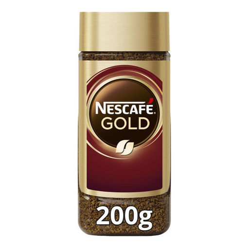 Nescafe Gold Kavanoz 200gr nin resmi