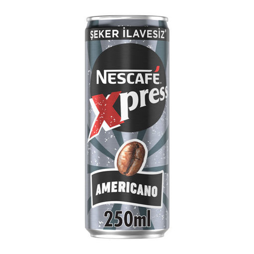 Nescafe Xpress Americano 250 Ml nin resmi