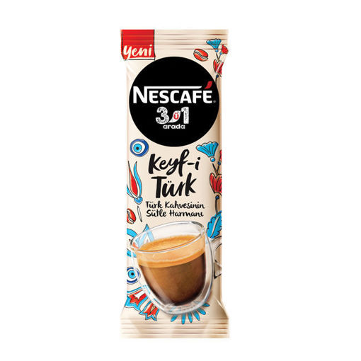 Nescafe 3ü 1 Arada Keyfi Türk 18,5gr nin resmi