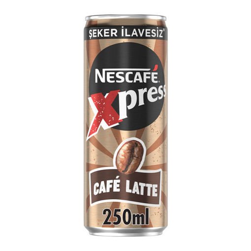 Nescafe Xpress Şekersiz Latte 250 Ml nin resmi