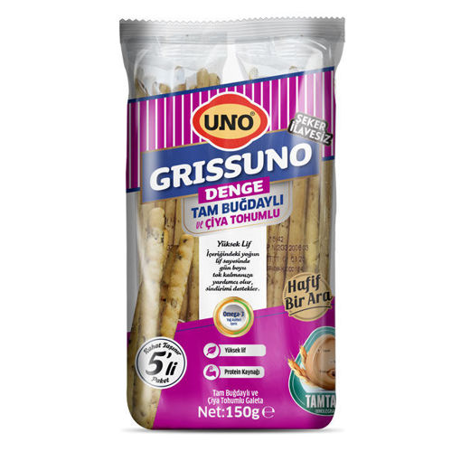 Uno Grissuno Denge Tam Buğdaylı Çiya Tohumlu 150 Gr nin resmi