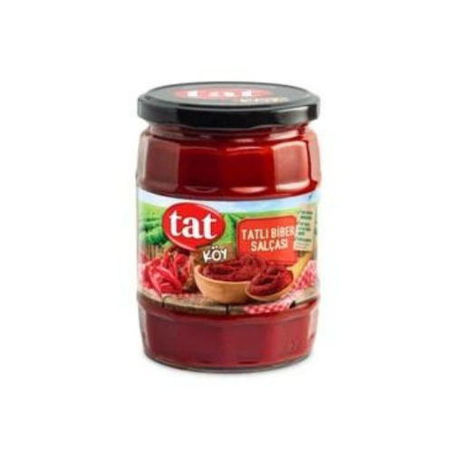 Tat Köy Biber Salçası  Tatlı 550 Gr nin resmi