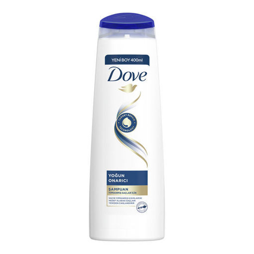 Dove Şampuan Yoğun Onarıcı Yıpranmış Saçlar İçin 400 ml nin resmi