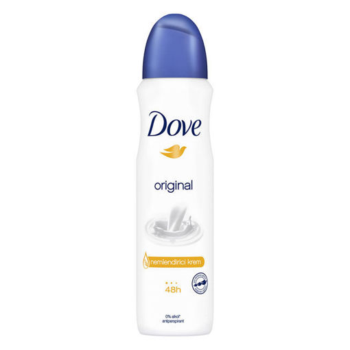 Dove Kadın Sprey Deodorant Original 150 ml nin resmi