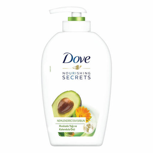 Dove Avokado Yağ ve Kalendula Özü Sıvı Sabun 500Ml nin resmi