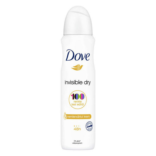 Dove Kadın Sprey Deodorant Invisible Dry 150 Ml nin resmi