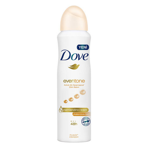Dove Eventone Kadın Sprey Deodorant 150 ml nin resmi