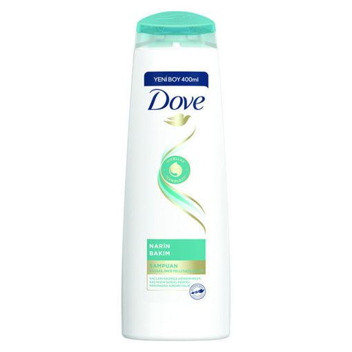 Dove Şampuan Narin Bakım Hassas İnce Telli Şaçlara 400 ml nin resmi