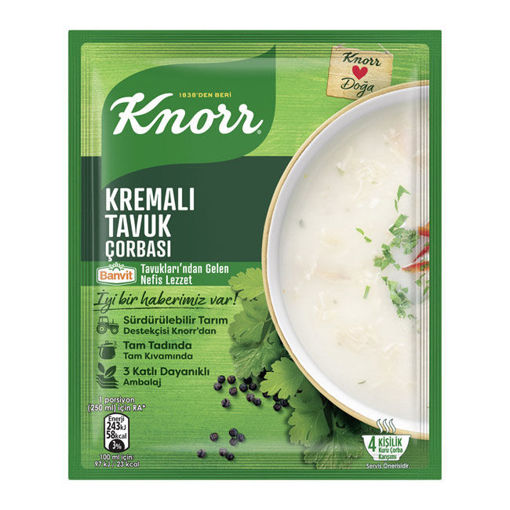 Knorr Kremalı Tavuk Çorbası 65 Gr nin resmi