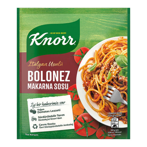 Knorr İtalyan Usulü Bolonez Makarna Sosu 45 Gr nin resmi