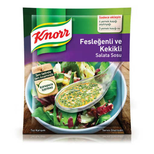 Knorr Salata Sosu Fesleğenli Kekikli 50 Gr nin resmi