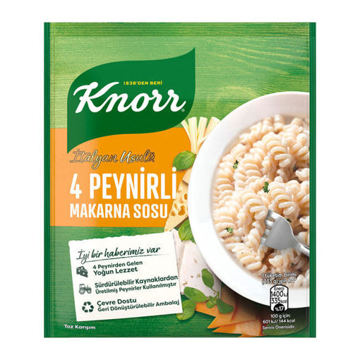 Knorr 4 Peynirli Makarna Sosu 50 Gr nin resmi