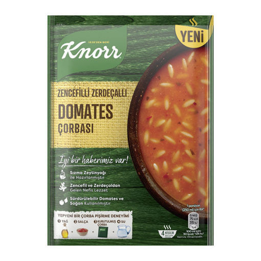 Knorr Arpa Şehriyeli Domates Çorbası 98 Gr nin resmi
