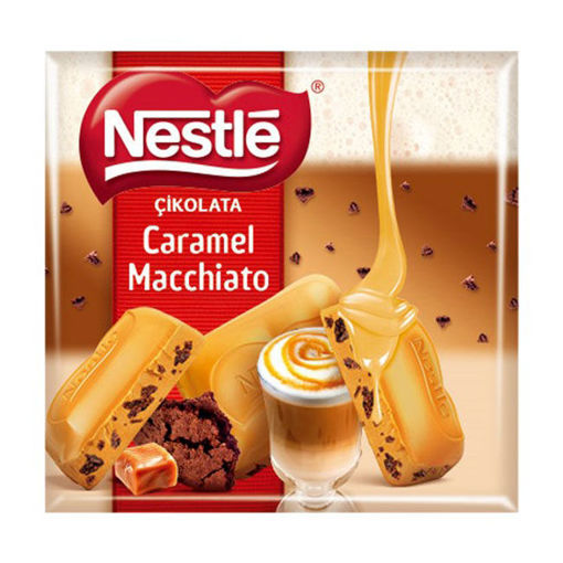 Nestle Classic Caramel Macchiato Çikolata 60gr nin resmi
