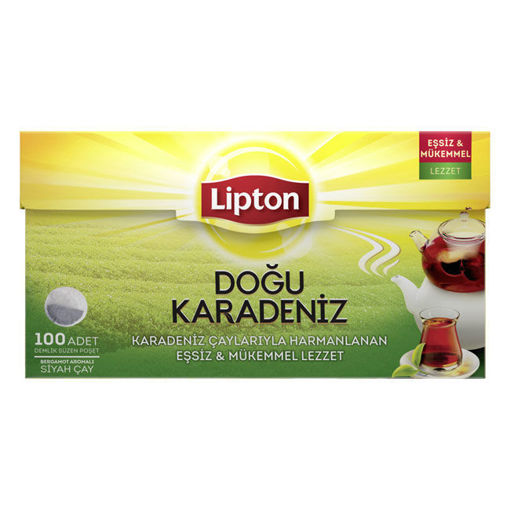 Lipton Demlik Poşet Çay Doğu Karadeniz 100'Lü 320 Gr nin resmi