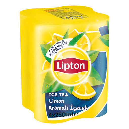 Lipton Ice Tea Limon 4x250 Ml nin resmi