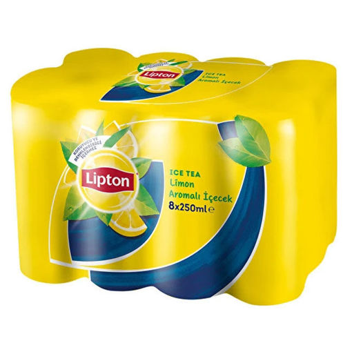 Lipton Ice Tea Limon 8x250 Ml nin resmi