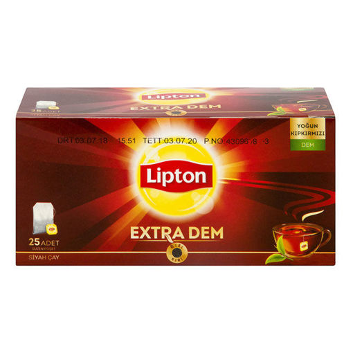 Lipton Extra Dem Bardak Poşet 25'li 50 Gr nin resmi