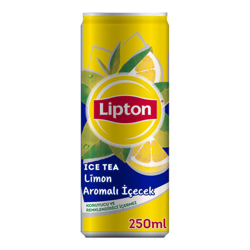 Lipton Ice Tea Limon Kutu 250 Ml nin resmi