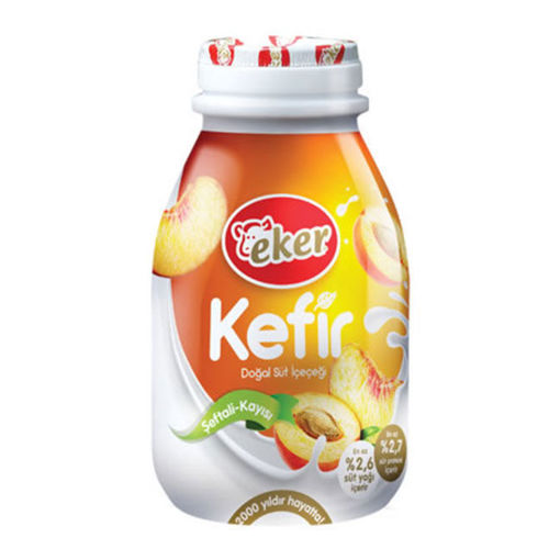 Eker Şeftali Kayısılı Kefir 200 Ml nin resmi