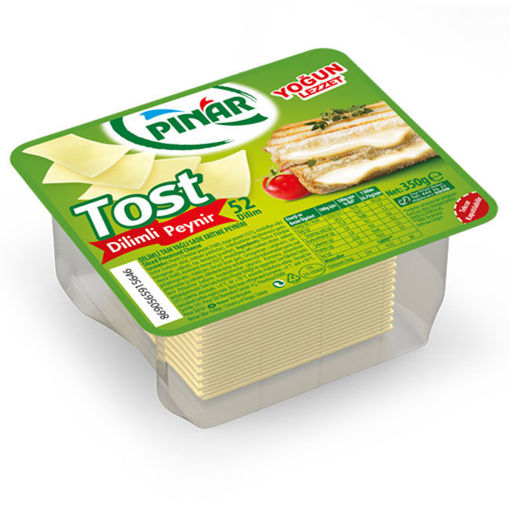 Pınar Dilimli Tost Peyniri 350 Gr nin resmi