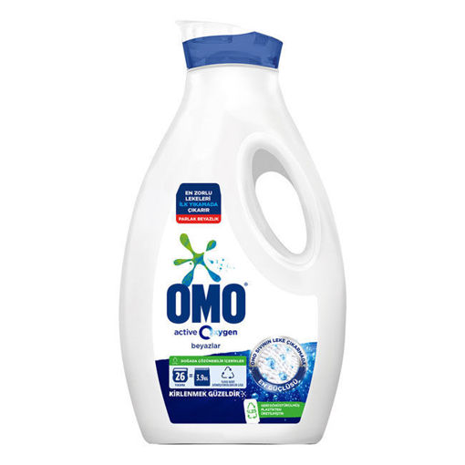 Omo Active Oxygen Sıvı Çamaşır Deterjanı 1690ml nin resmi