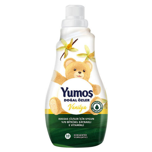 Yumoş Extra Doğal Özler Pamuk Çiçeği Vanilya 1200 Ml nin resmi