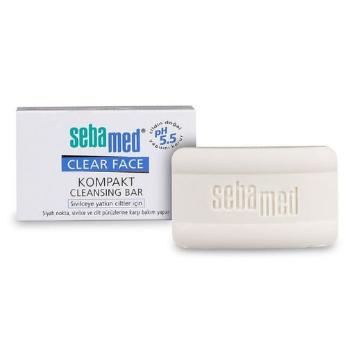 Sebamed Sabun Clear Face Kompakt 100G nin resmi