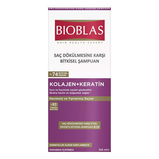Bioblas Şampuan Collagen İnce Saçlar 360ml nin resmi