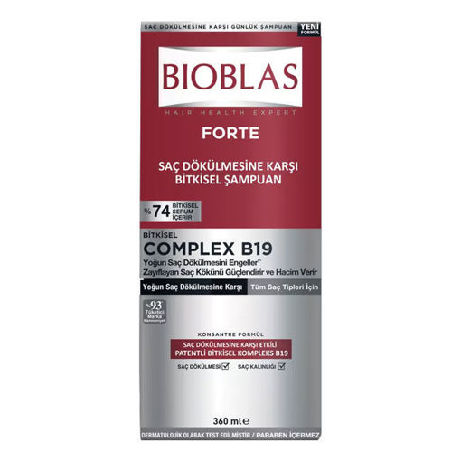 Bioblas Forte Şampuan 360 Ml nin resmi