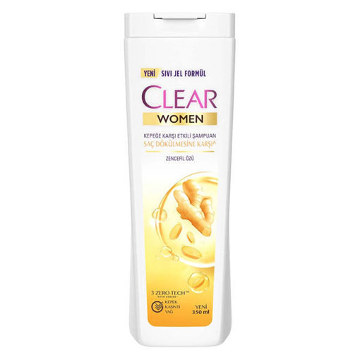 Clear Women Saç Dökülmesine Karşı Kepeğe Karşı Etkili Şampuan 350 ml nin resmi